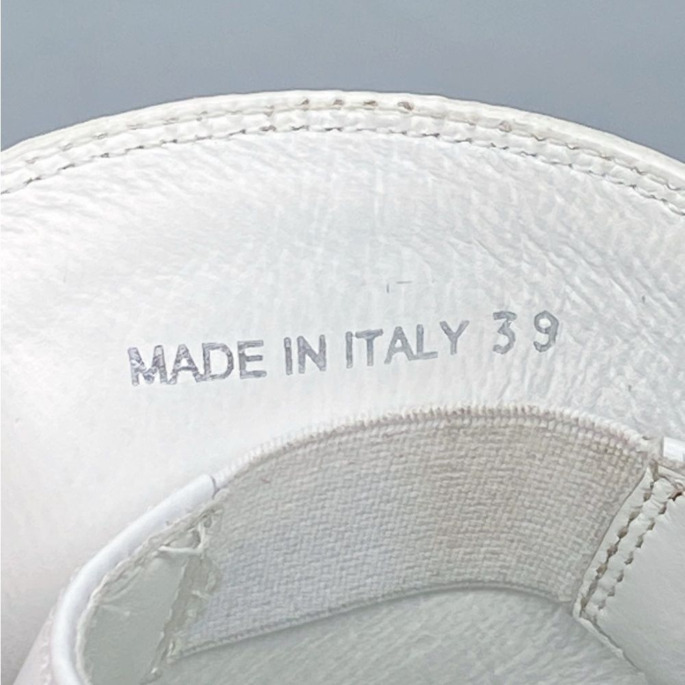 Prada Spazzolato Logo Platform Leather Loafers size 39 - Picture 9 of 14